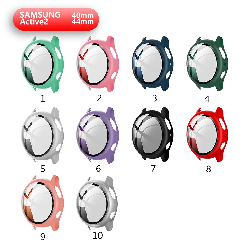 Vỏ PC Bảo Vệ Cho Đồng Hồ Samsung Galaxy Watch Active 2 40mm 44mm