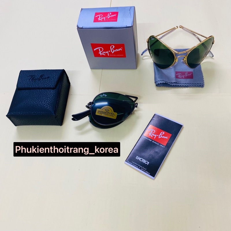 {Tặng Kèm Ví} Kính Râm Thời Trang Nam Nữ Gọng Gấp Sang Trọng Mắt Kính Phân Cực Chống Tia UV 400% | BigBuy360 - bigbuy360.vn