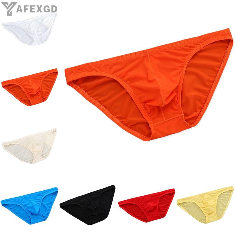 Quần lót chất liệu ni lông xuyên thấu thời trang cho nam M-2XL
