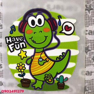Hình ủi, hình dán nhiệt - khủng long