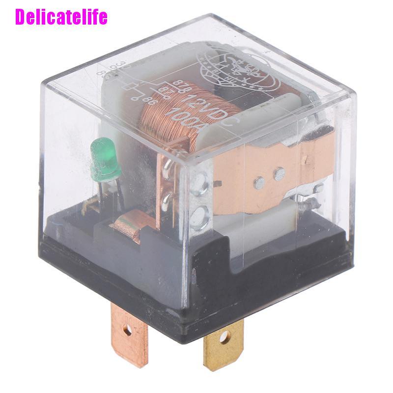 Rơ le tự động 12v / 24v 100a 4pin / 5pin Spdt thích hợp cho xe hơi