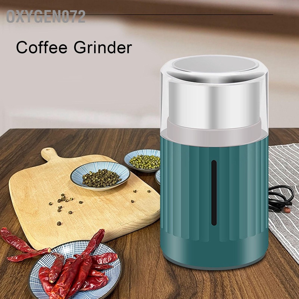 Máy xay hạt khô/ bột ngũ cốc/ cafe/ các loại hạt cực nhanh chỉ từ 6 đến 18 giây 50ML 200W phích cắm EU 220V