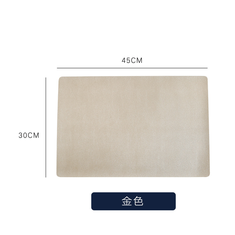 Thảm Lót Bàn Ăn Chất Liệu Da Pu Chống Thấm Nước Chịu Nhiệt Tốt