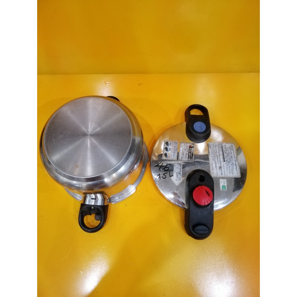 Nồi áp suất nội địa Nhật 4.5L (mã 46), dùng được bếp từ