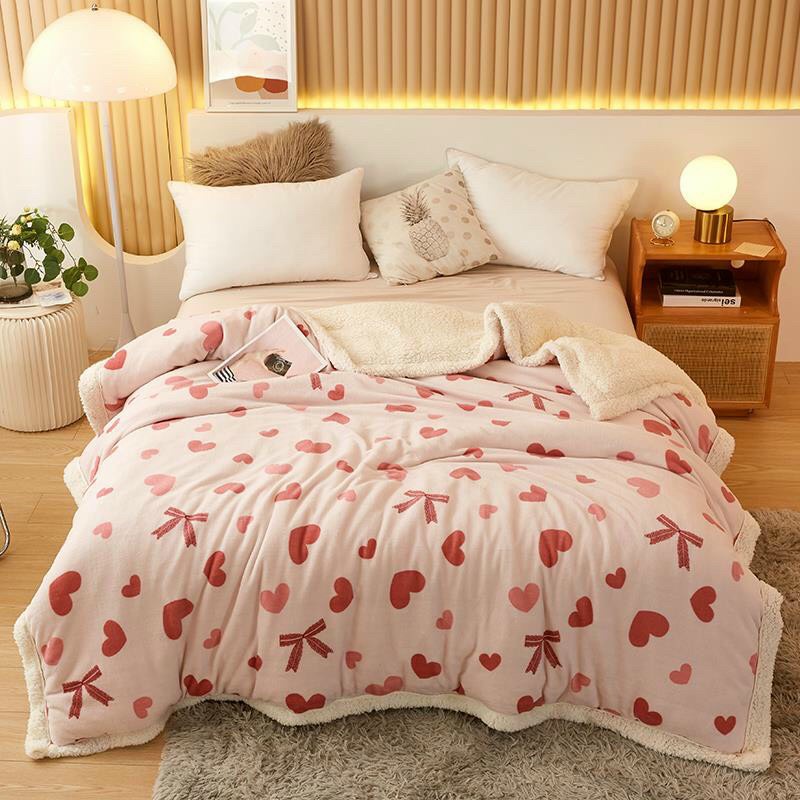 [RẺ] Chăn lông cừu nhập khẩu nhiều màu mới nhất 2021 - 2m2x2m