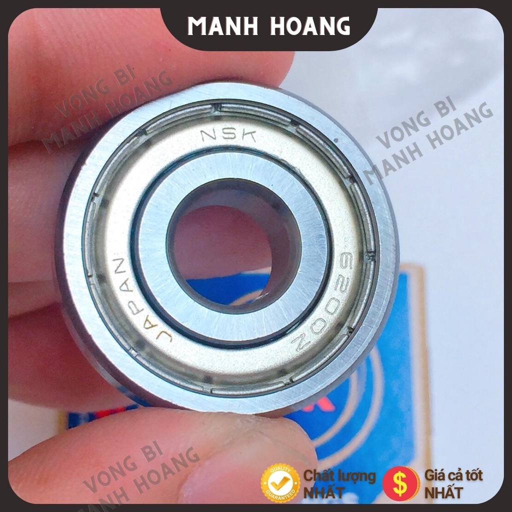 Vòng bi, bạc đạn NSK 6200, 6201, 6202, 6203, 6204, 6205 ZZCM, chất lượng tốt, trơn, bền bỉ - Vòng bi Mạnh Hoàng