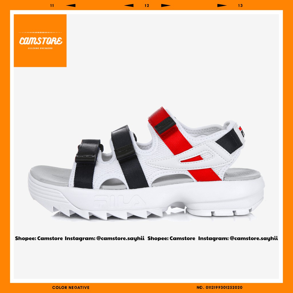 DÉP SANDAL DISRUPTOR NAVY RED WHITE / BLACK