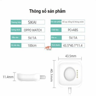 Đế Sạc - Cáp Sạc OPPO WATCH OW19F5