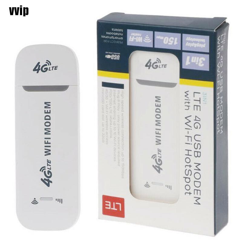 USB 4G LTE DONGLE Phát Sóng Wifi Từ Sim Điện Thoại 3G, 4G - (3 in 1: Dcom 4G + Router Wifi + Access Point)