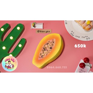 Squishy Jumbo Papaya chính hãng Punimaru