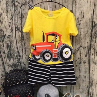Combo 6 bộ quần áo bé trai giá chỉ 200k
