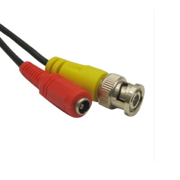 Cáp truyền tín hiệu camera 5m,10m, 15m, 20m, 30m, 40m,50m  có sẵn jack nguồn và jack BNC