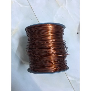 Dây đồng quấn mô tơ loại 0,7mm (100gam)