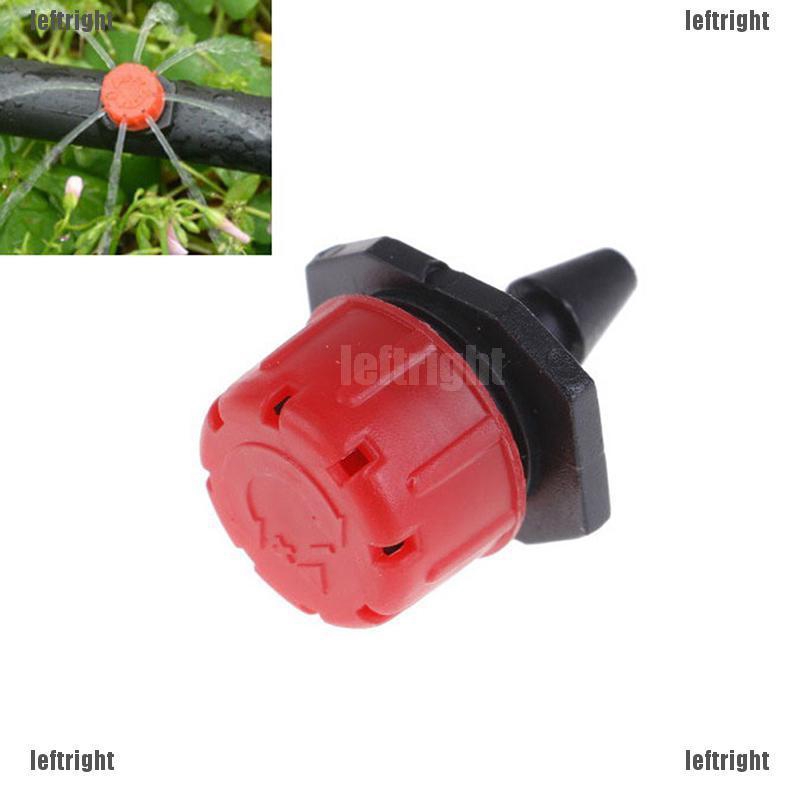 GIÁ RẺ 100pcs Sprinkler Irrigation Micro Flow Dripper Adjustable Water Dripper Head