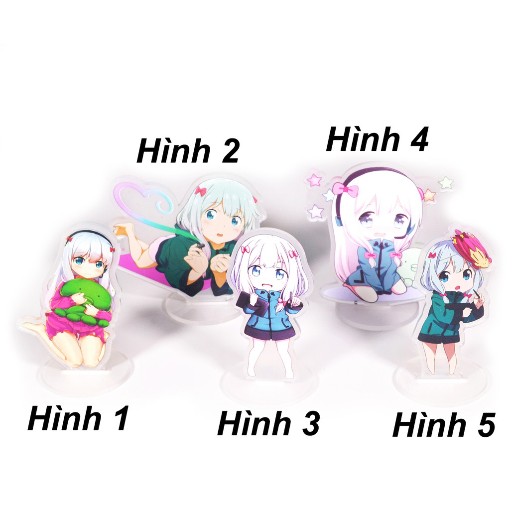 [thanh lý bán lỗ]Standee Tượng Mica Anime chibi 10cm - Eromanga sensei [AAM] [PGN20]