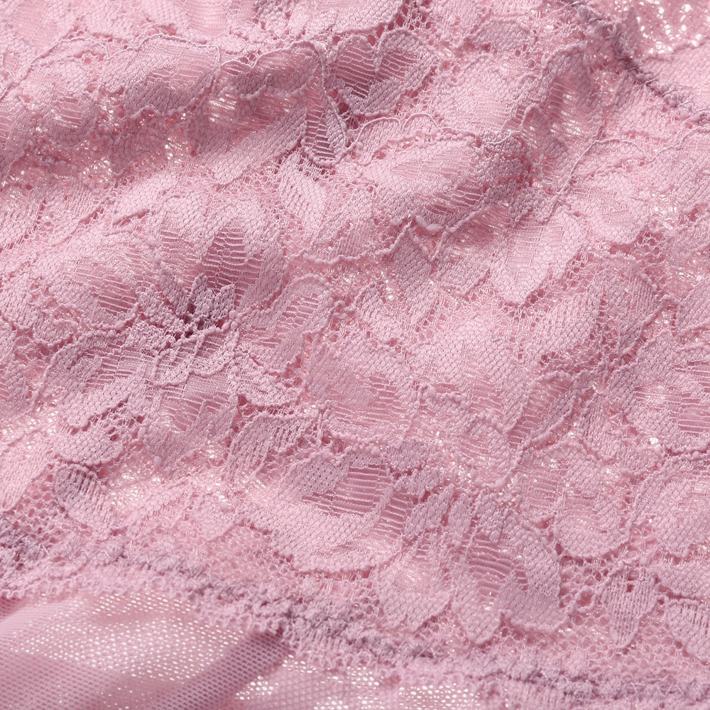 Quần lót phối ren màu trơn với cạp hình chữ V thoáng khí giảm béo định hình eo kiểm soát bụng | BigBuy360 - bigbuy360.vn