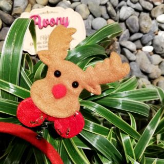 Cài tóc Noel hình tuần lộc