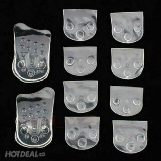 10 miếng lót giày silicon tăng chiều cao (1-5cm)
