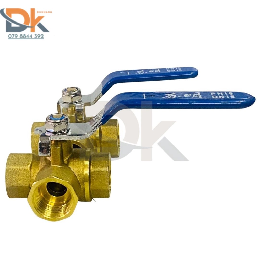 Van bi ba ngã đồng kiểu T và L ren13 17 21