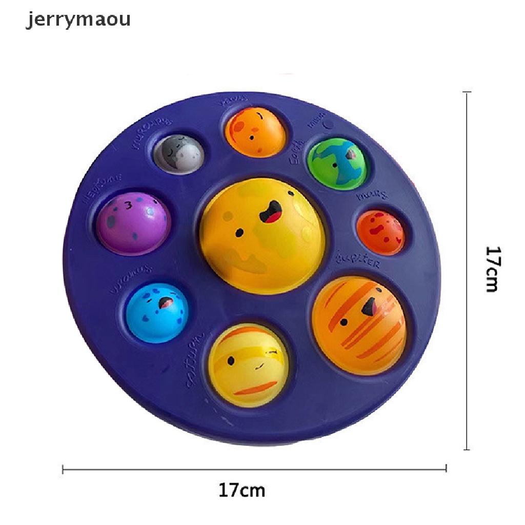 [JER] Tám Hành Tinh Đồ Chơi Fidget Spinner Đơn Giản Giảm Căng Thẳng