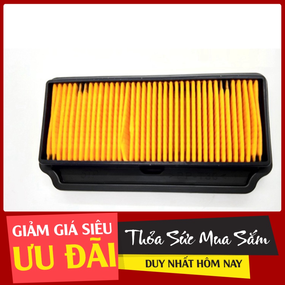 Loại Tốt Nhất Tấm Lọc Gió Xe Yamaha Sirius, Nouvo, Taurus, Exciter, Mio, Nozza, Cygnus...DENKI Giá Rẻ Nhất