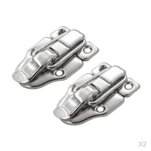 [FLAMEER]4x Toggle Case Catch Boxes Chest Trunk Tool Box Suitcase Closure Clasp Latch