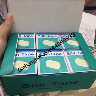 Hộp 12 cuộn băng dính lụa silk-Tape (2,5cm *4m)