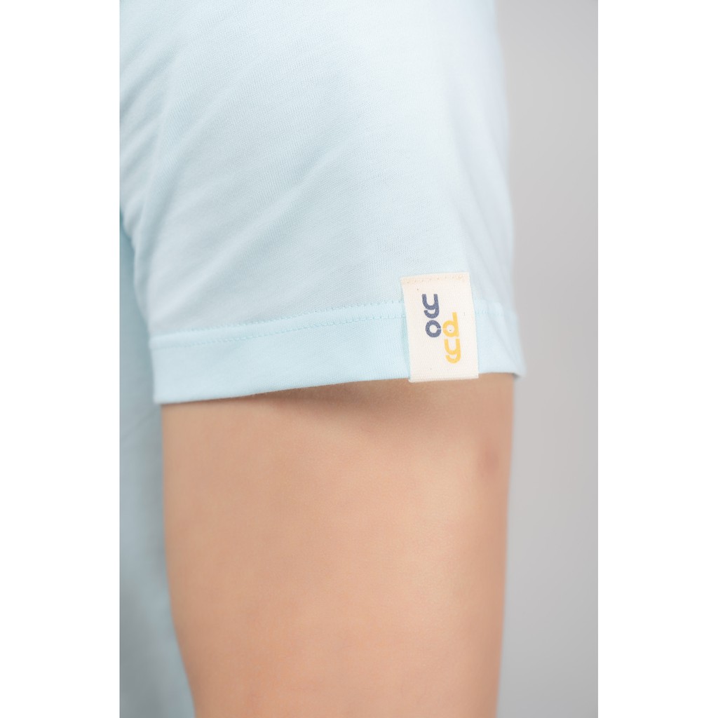 Áo phông Yody nam không cổ ngắn tay in be unique TSM4207 | BigBuy360 - bigbuy360.vn