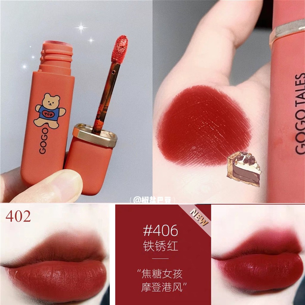[bán nóng] Son môi dưỡng ẩm hiệu ứng sương mù đáng yêu thương hiệu GOGOTALES® | BigBuy360 - bigbuy360.vn