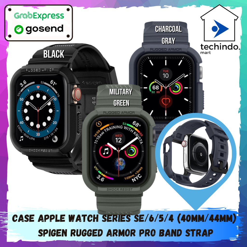 SPIGEN Ốp Dây Đeo Đồng Hồ Apple Watch Series Se / 6 / 5 / 4 44mm / 40mm