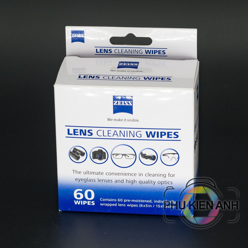 Giấy lau ống kính zeiss cao cấp từ 10 miếng đến hộp 200 miếng