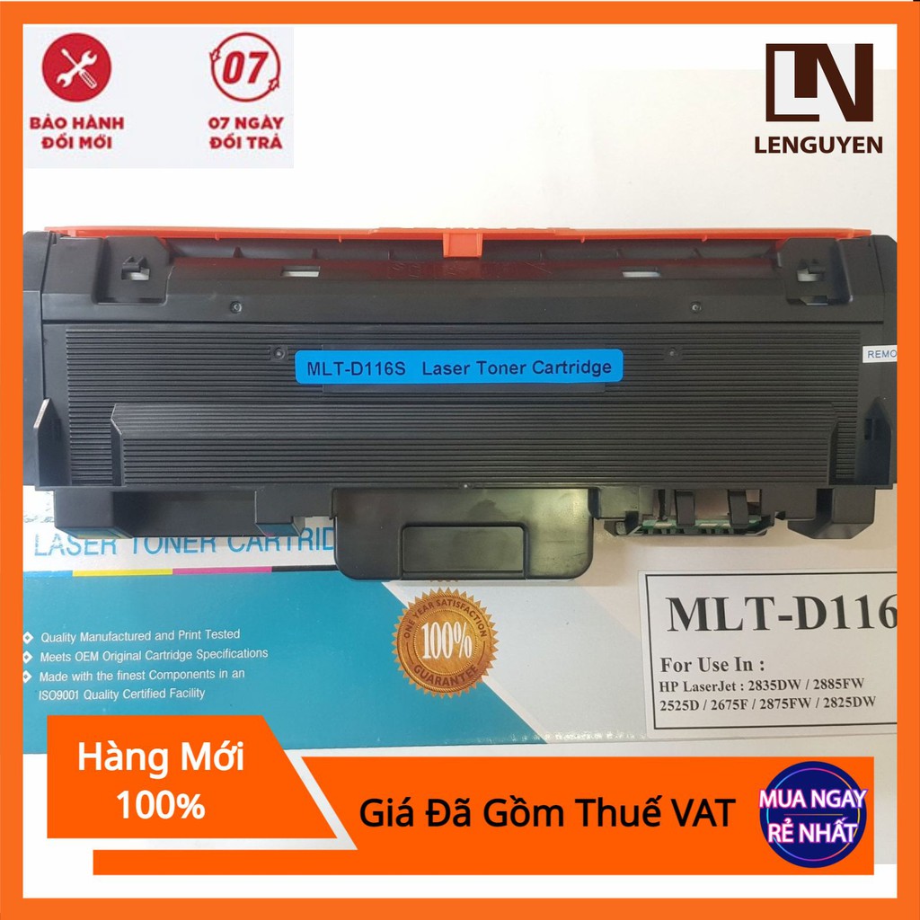 Hộp mực máy in Samsung SL-2825/ 2875/ 2675 | Mực in MLT-D116S Chất lượng giá rẻ nhất