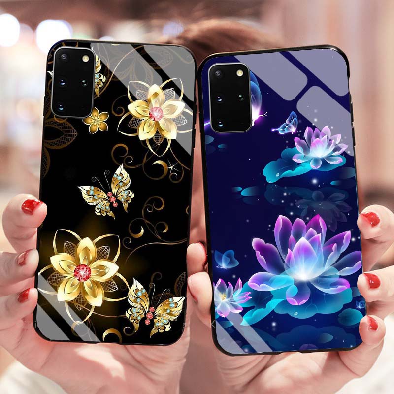 Ốp Samsung Galaxy S20 PLus, S20 Fe Lưng Kính Cường Lực Mới Nhất