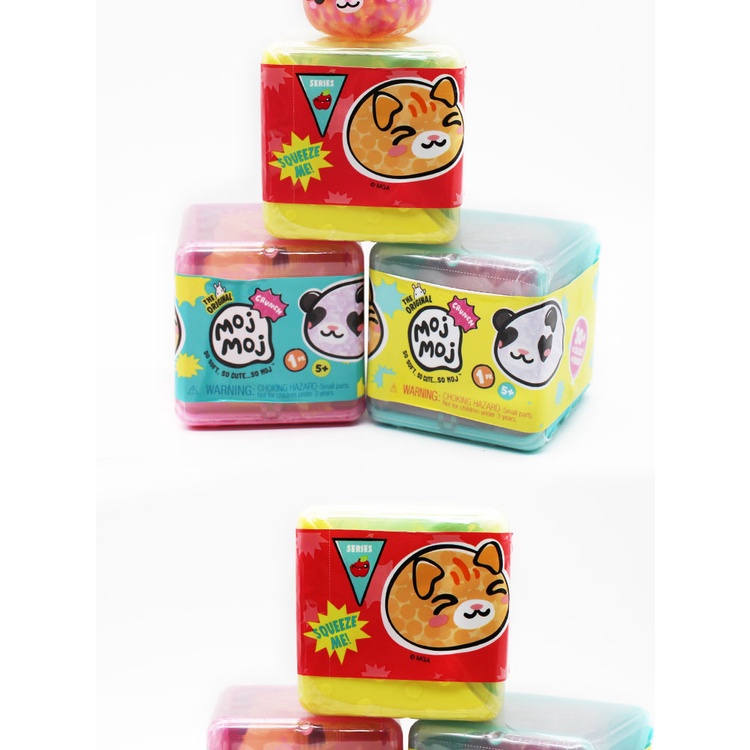 Chính hãng mojmoj bóp âm nhạc mojmoj mù hộp hai hoặc ba thế hệ gashapon dễ thương mềm mại dễ thương giải nén giải nén đồ