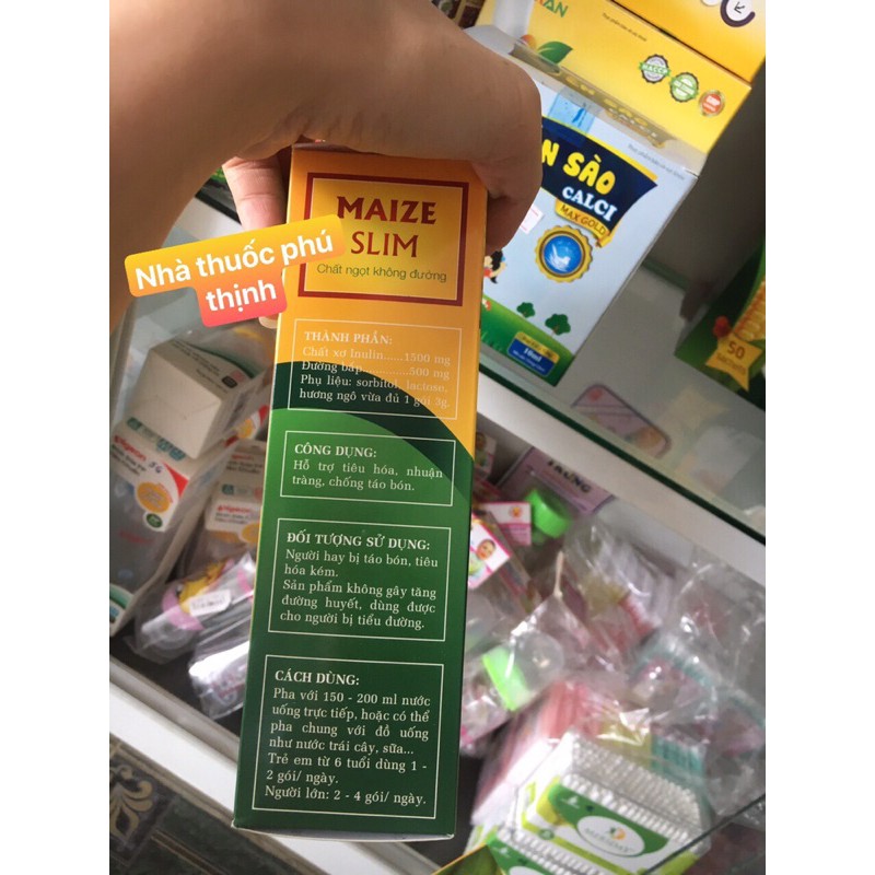 ✅ Maize slim, đường bắp dành cho người ăn kiêng, tiểu đường, date mới