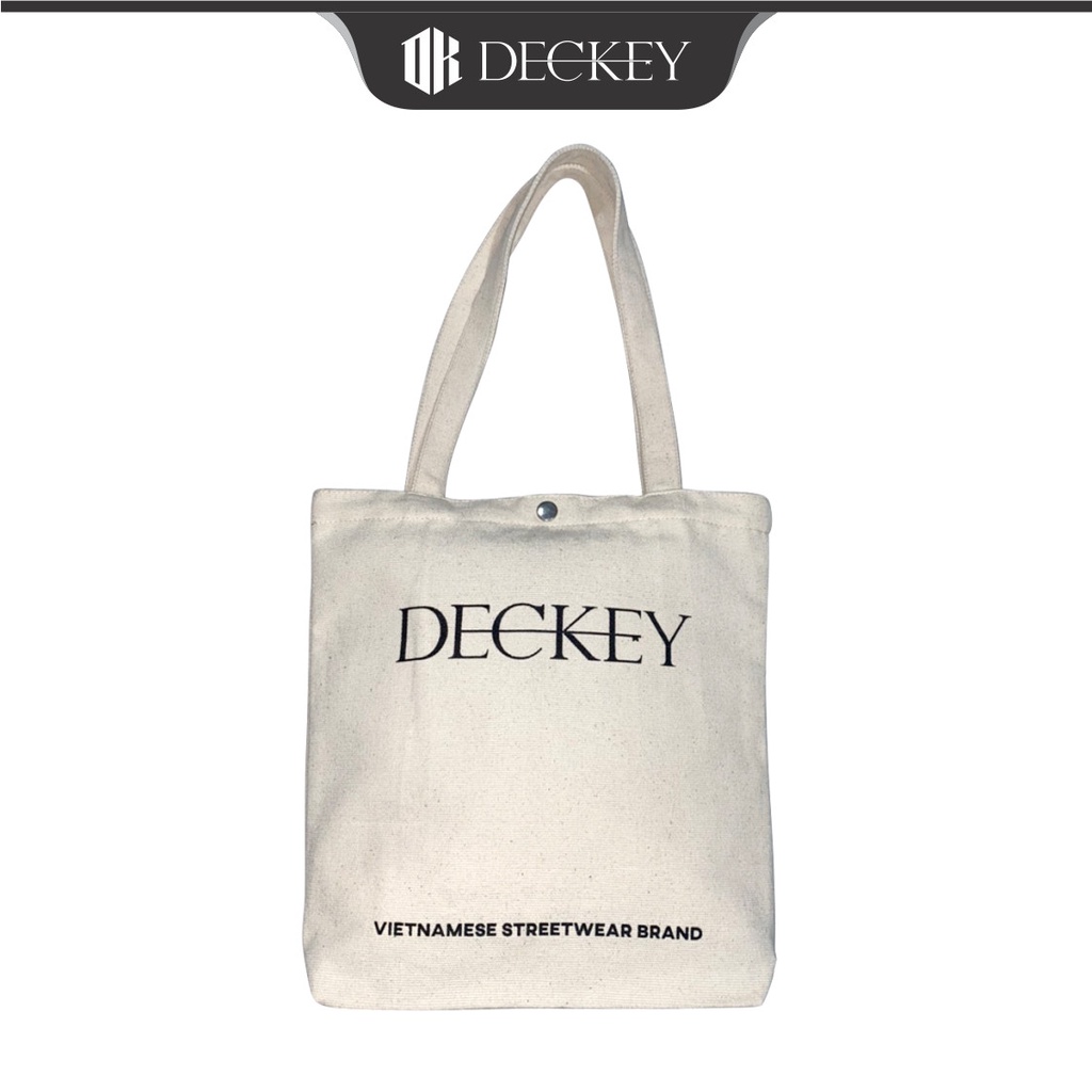 Túi Vải Tote Local Brand Deckey Phong Cách Năng Động