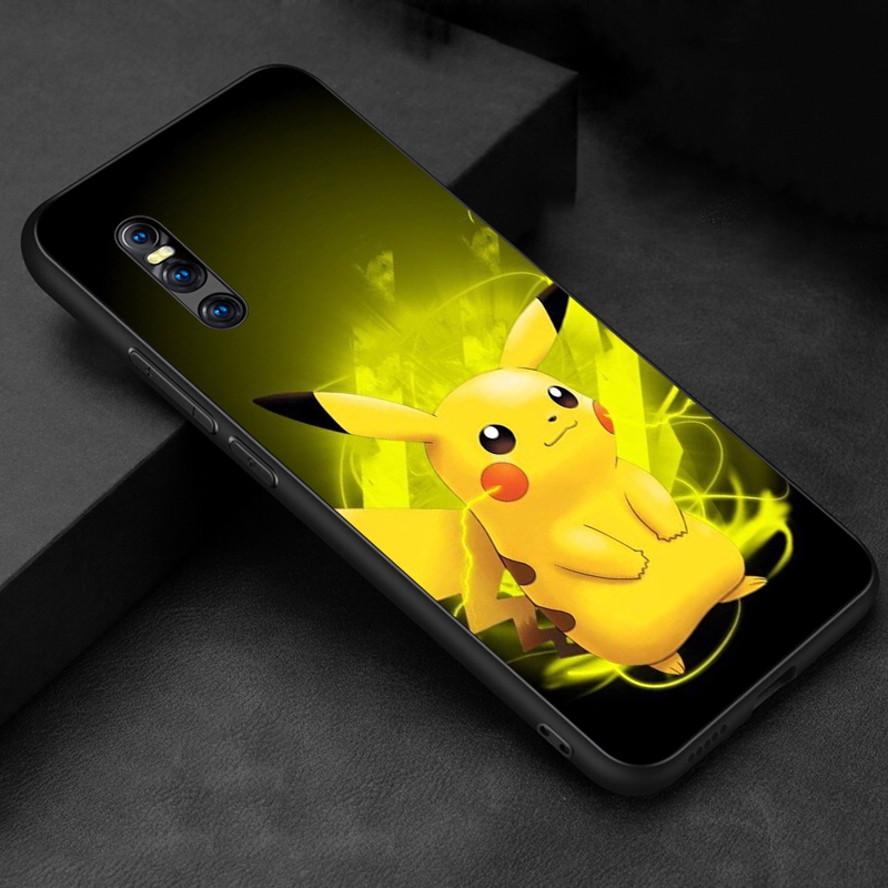 S143 Pokemon Pikachu Vivo Y11 Y11S Y12 Y15 Y17 Y19 Y5S Y53 Y55 Y69 Y71 Y81 Y91C Y93 Y95 Y20 Y30 Y50 Y70 Soft Phone Case