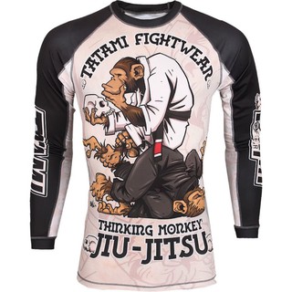 Áo dài tay MMA BJJ Kick Boxing Jiu jitsu Muay Thái Gym Fitness Black Candy ADR012