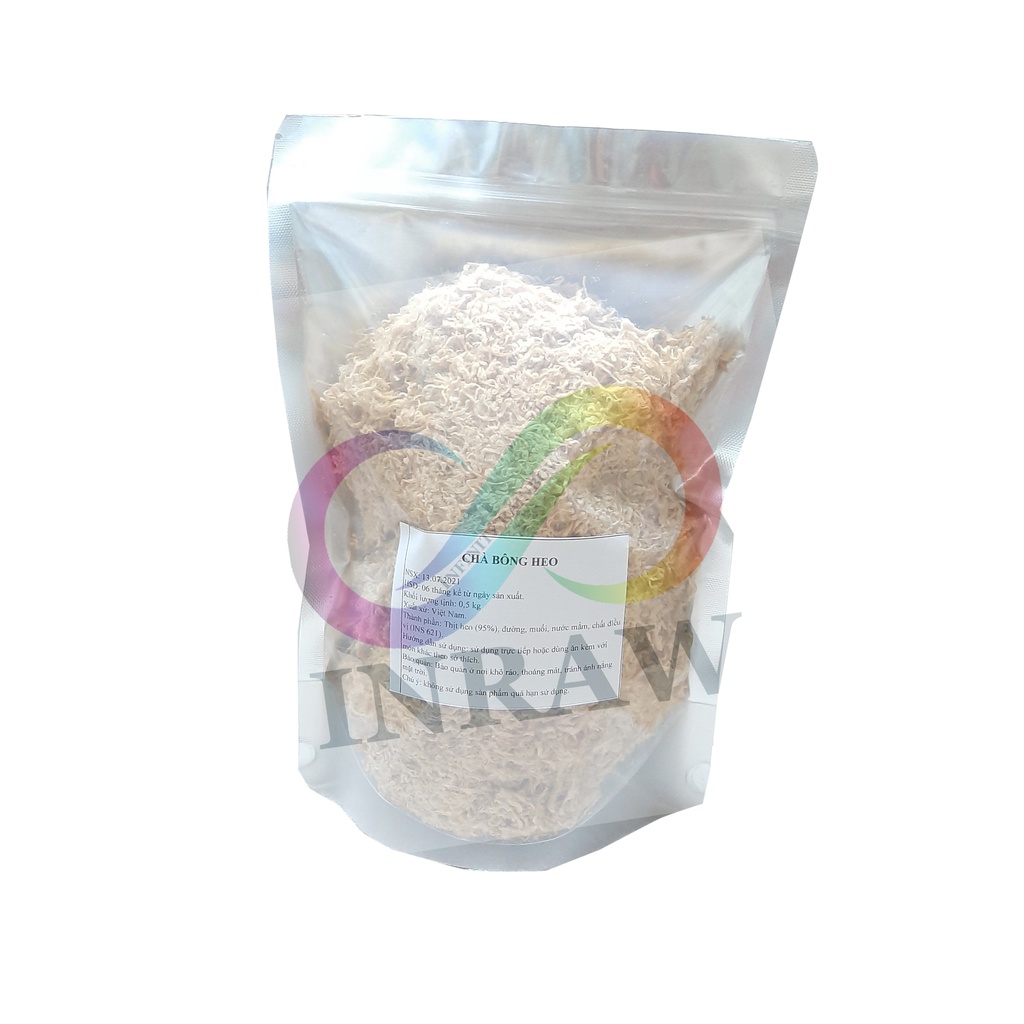 Chà Bông Heo Túi 500g