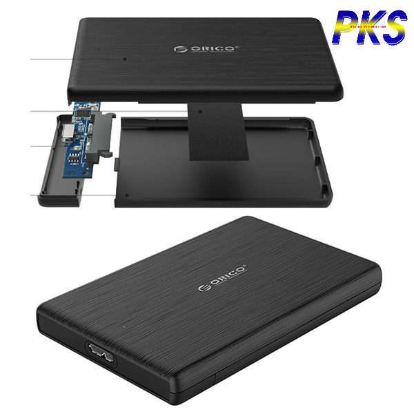 [Kèm dây cáp] Box ổ cứng HDD/SSD SATA 2.5 inch USB 3.0 Orico 2189U3 - Hàng chính hãng