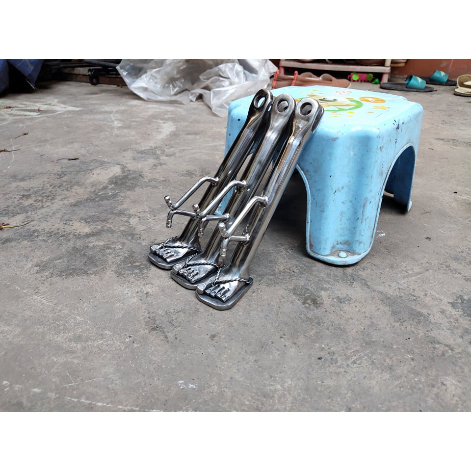 Chân chống inox hình bàn chân