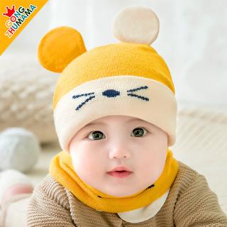 Mũ Len Tai Thỏ Cho Bé