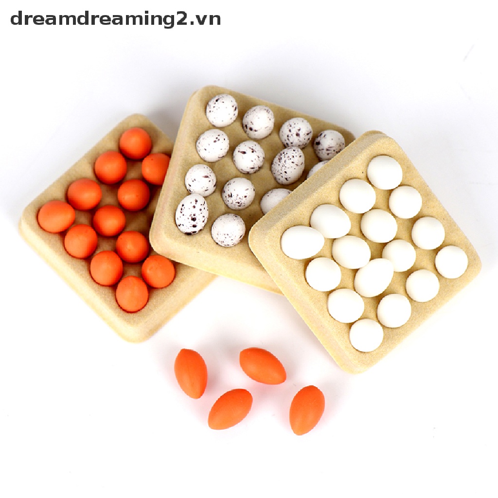 Set 16 Quả Trứng Đồ Chơi mini Tỉ Lệ 1: 12 Cho Bé