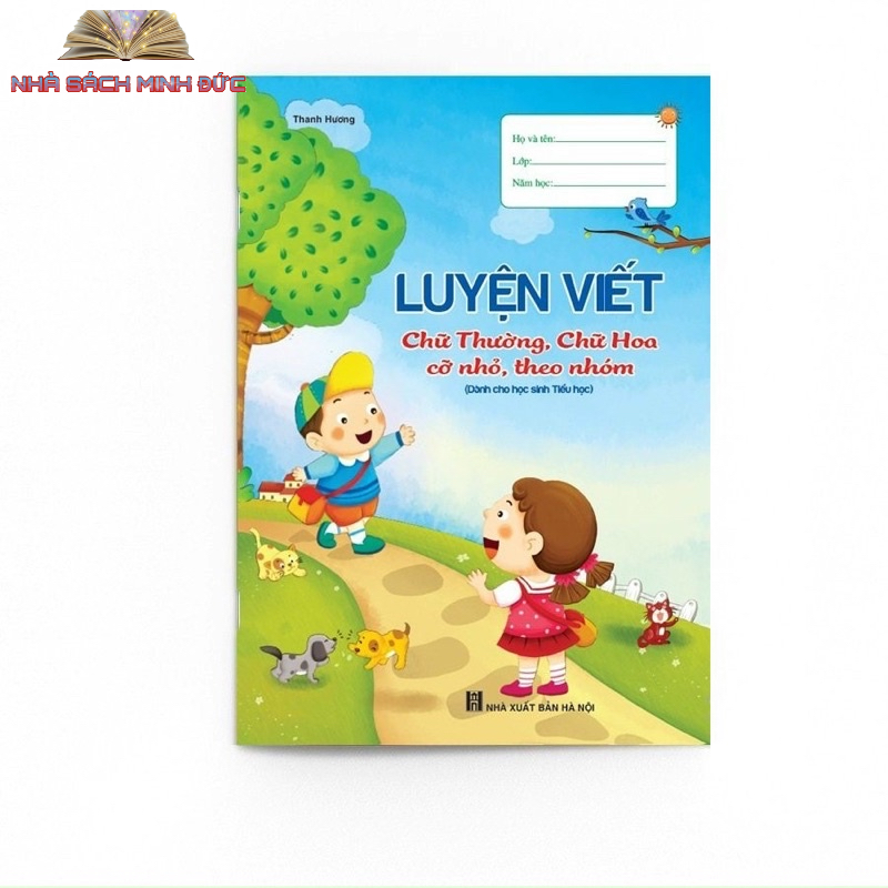 Sách - Luyện Viết - chữ thường, chữ hoa cỡ nhỏ, theo nhóm