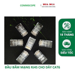 Hạt mạng cat6 Commscope chân đồng cao cấp