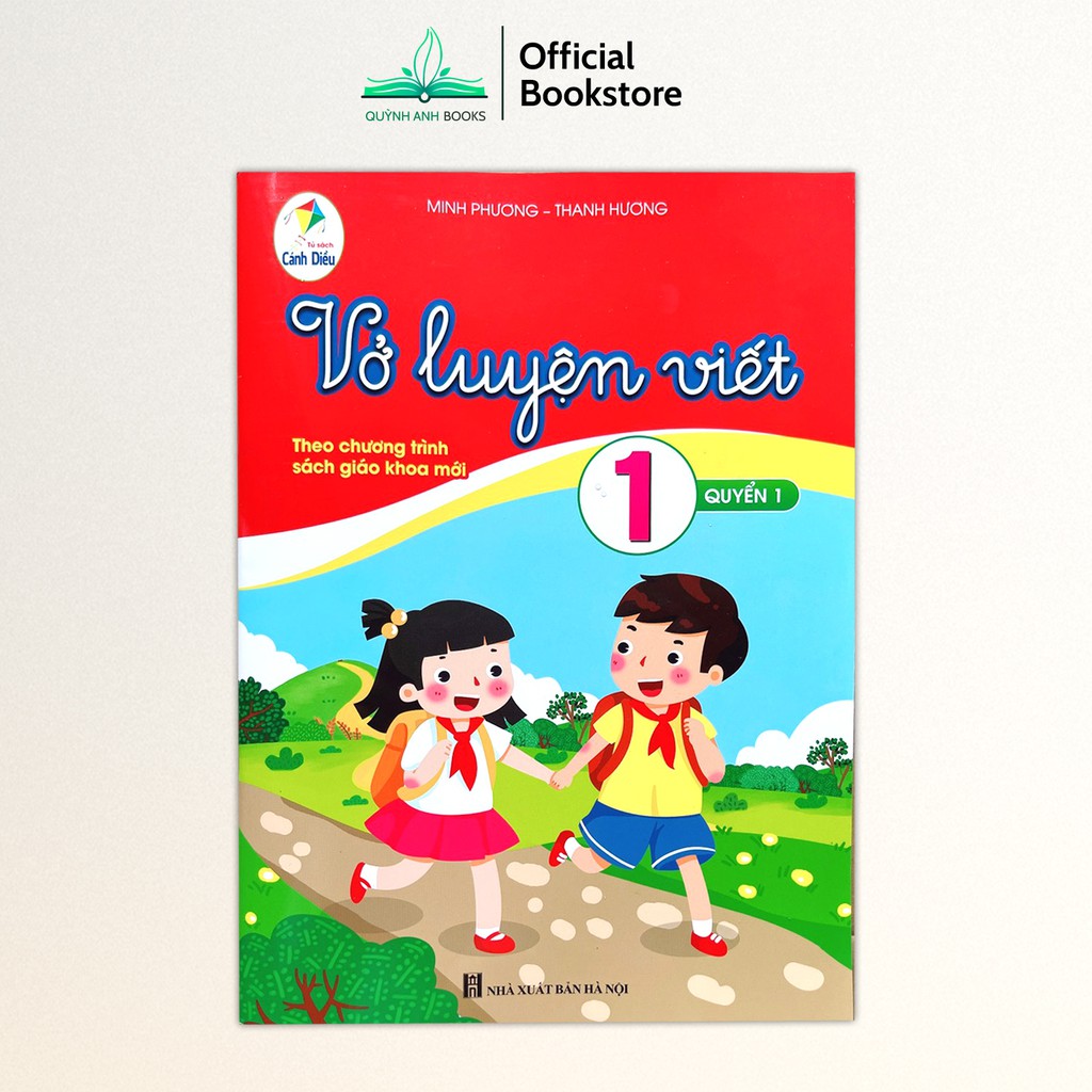 Sách - Vở luyện viết lớp 1 theo CT sách giáo khoa mới 2021 tủ sách cánh diều (Bộ 2 quyển) - NPH Việt Hà