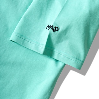 QUÀ TẶNG KÈM KHI MUA 3 CHAI NƯỚC HOA CHIẾT HOẶC 1FULLSIZE Áo Thun Basic MAP97, T - Shirt ( Xanh )