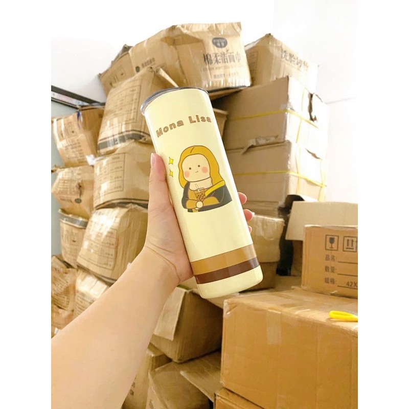 Cốc uống nước không vỡ giữ nhiệt 650ml