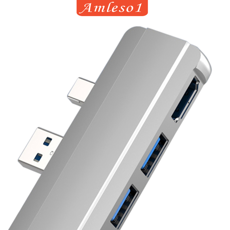 Bộ Chia Cổng Usb 3.0 Amleso1 Cho Máy Tính Pro 4 / 5 / 6 4k Hdmi