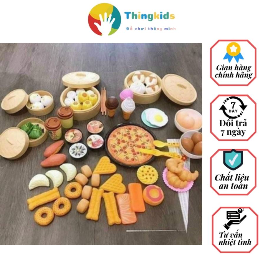 Set Đồ Chơi Bánh Bao Nấu Ăn Cho Bé - Thingkids